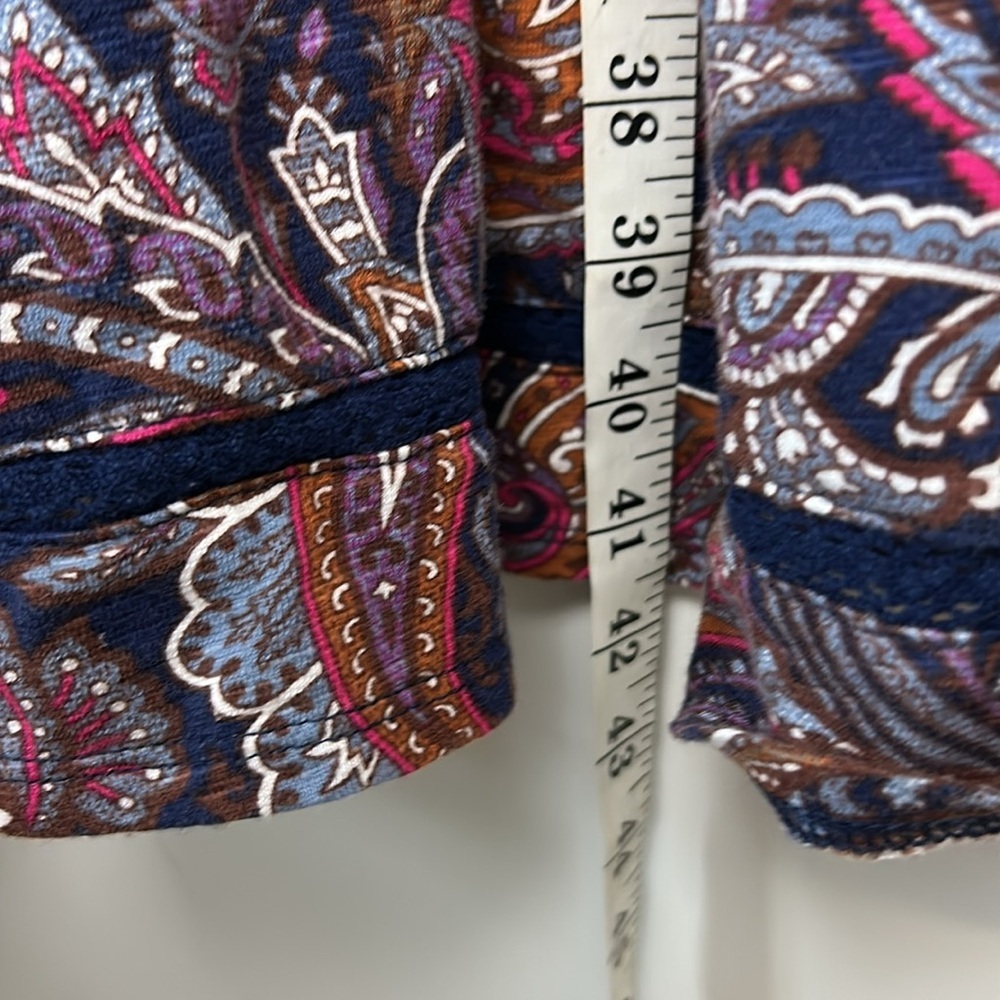 Canyon retreat Paisley Print Women's Dress size 2xp stretch comfortable boho - Picture 13 of 14